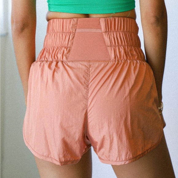 Free People The Way Home Short - Size M - Orange - Picture 11 of 11